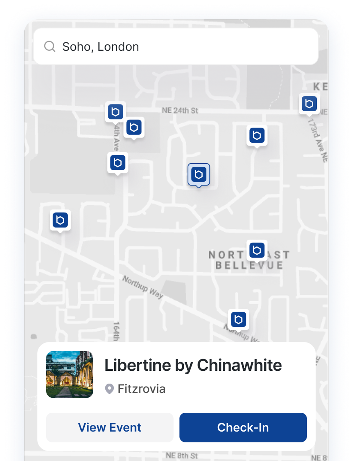 BLOC Bites in-app ad placement
