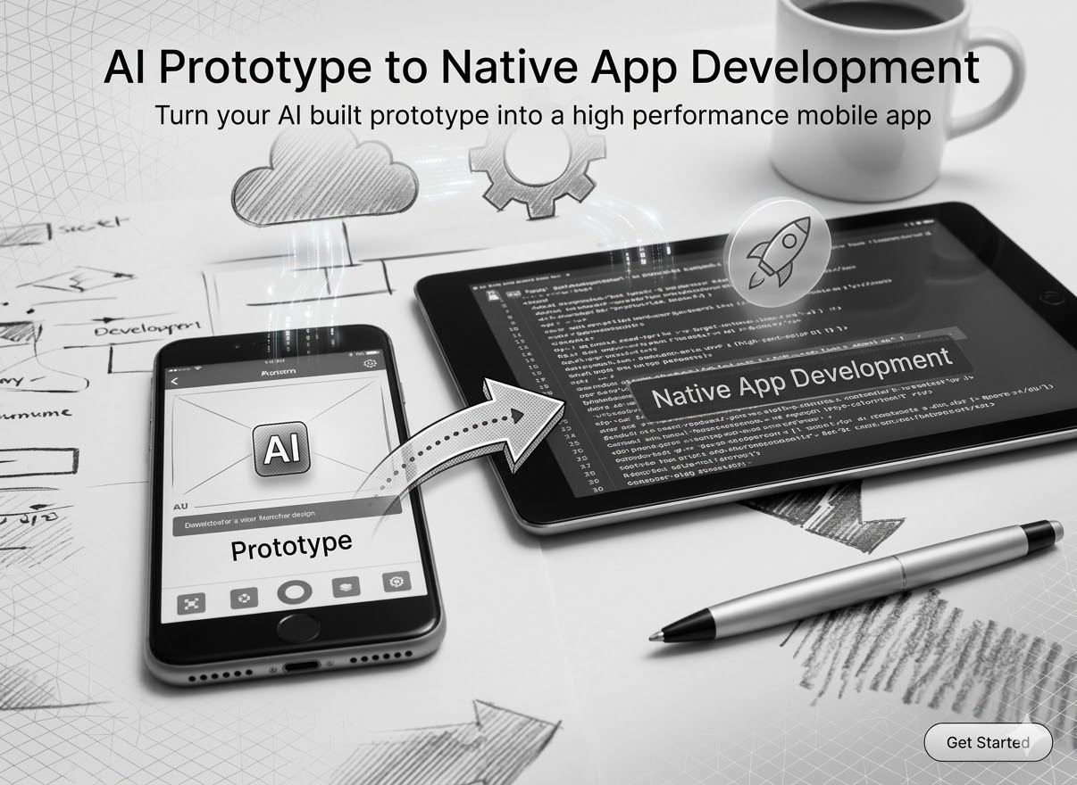 AI Prototype to Native App Development