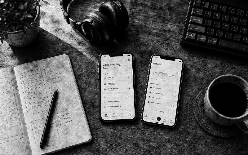 React Native app development team building B2B and B2C mobile apps